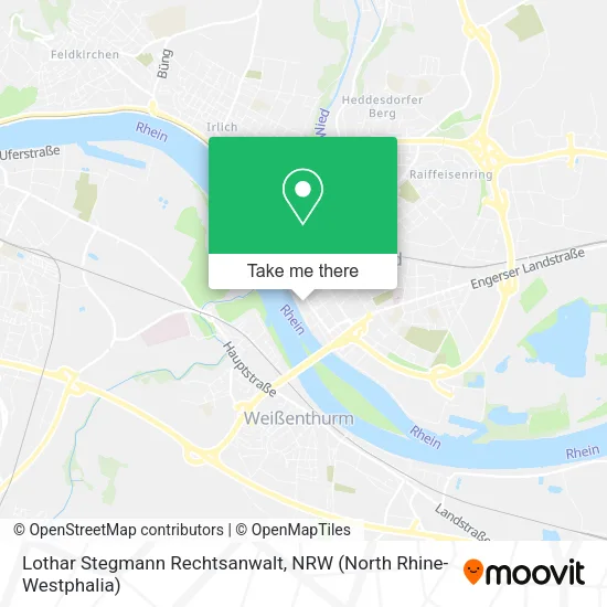 Карта Lothar Stegmann Rechtsanwalt