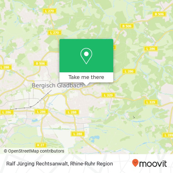 Ralf Jürging Rechtsanwalt map