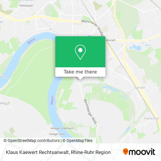 Klaus Kaewert Rechtsanwalt map