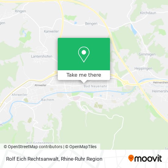 Rolf Eich Rechtsanwalt map