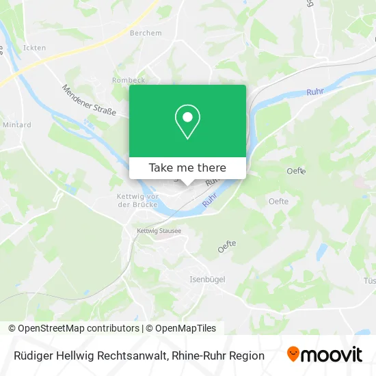 Карта Rüdiger Hellwig Rechtsanwalt