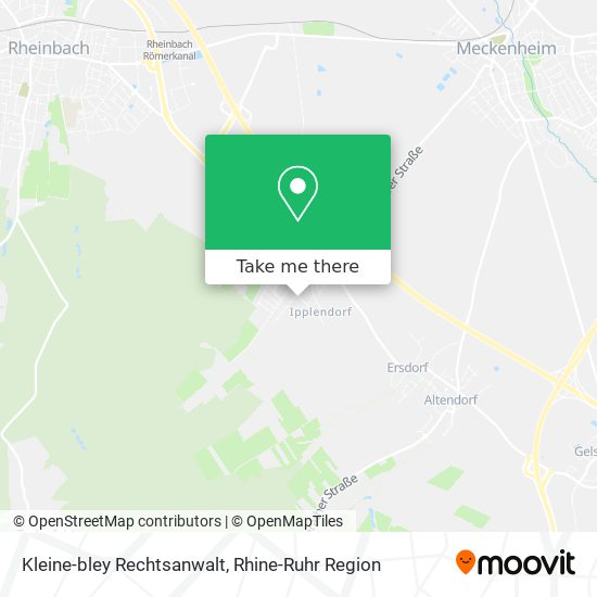 Kleine-bley Rechtsanwalt map