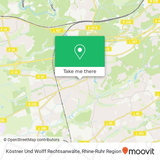 Köstner Und Wolff Rechtsanwälte map