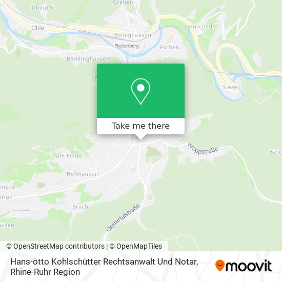 Hans-otto Kohlschütter Rechtsanwalt Und Notar map