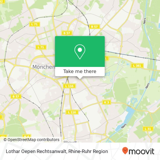 Lothar Oepen Rechtsanwalt map