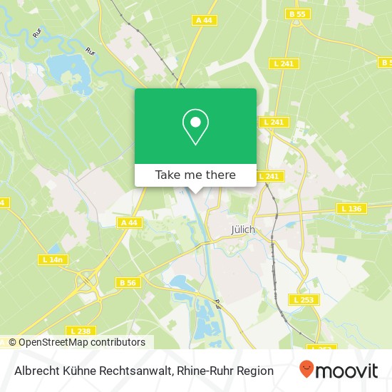 Albrecht Kühne Rechtsanwalt map
