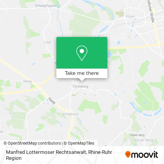 Manfred Lottermoser Rechtsanwalt map
