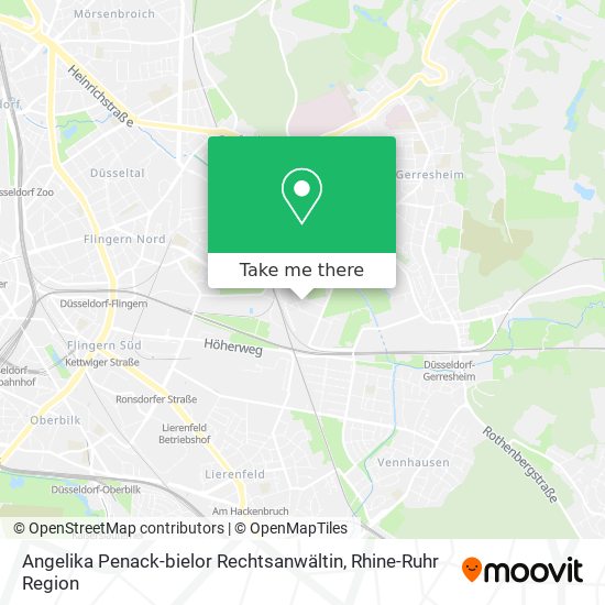 Angelika Penack-bielor Rechtsanwältin map