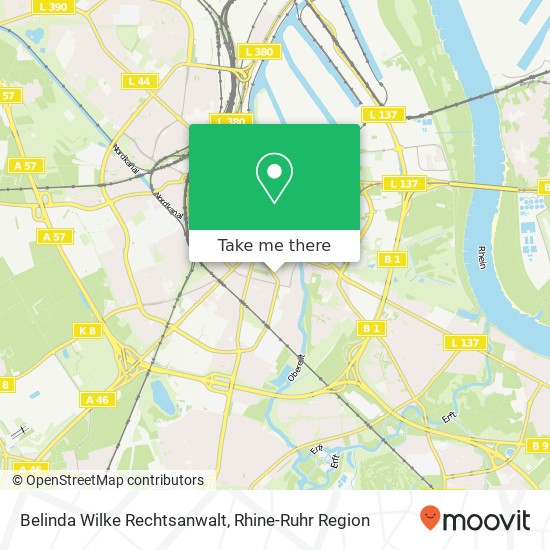 Belinda Wilke Rechtsanwalt map