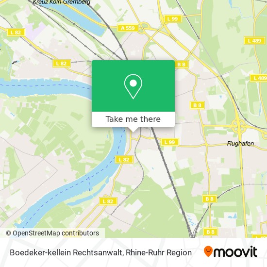 Boedeker-kellein Rechtsanwalt map