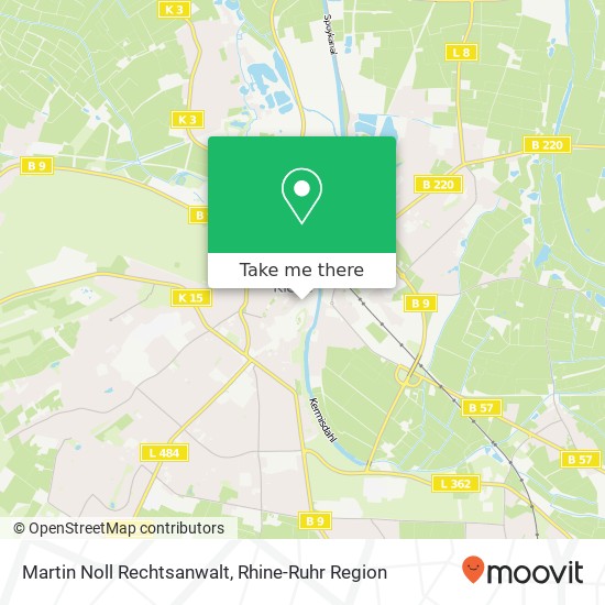 Martin Noll Rechtsanwalt map