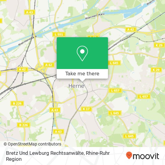 Bretz Und Lewburg Rechtsanwälte map