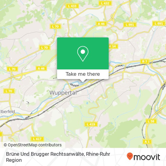 Brüne Und Brugger Rechtsanwälte map
