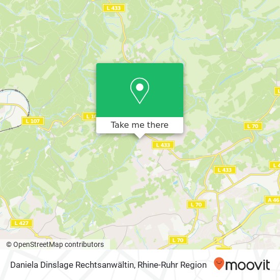 Daniela Dinslage Rechtsanwältin map