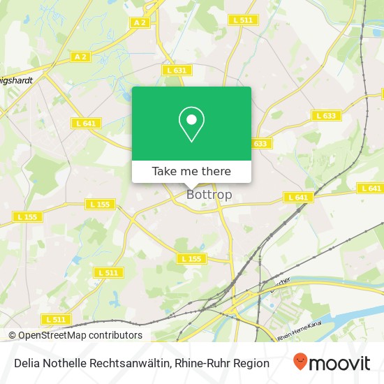 Delia Nothelle Rechtsanwältin map