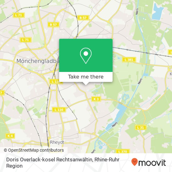 Doris Overlack-kosel Rechtsanwältin map