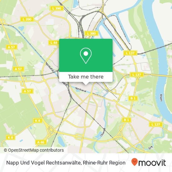 Карта Napp Und Vogel Rechtsanwälte