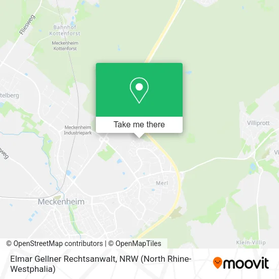 Карта Elmar Gellner Rechtsanwalt