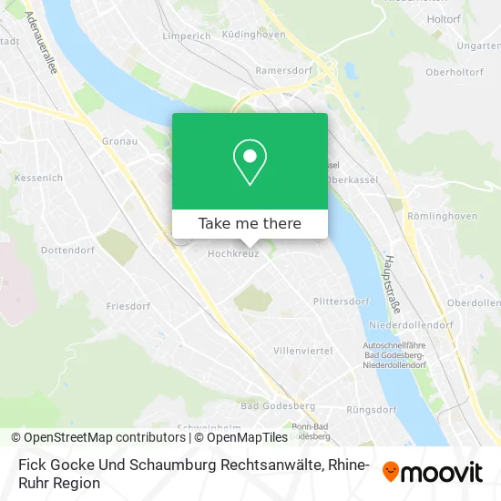Карта Fick Gocke Und Schaumburg Rechtsanwälte