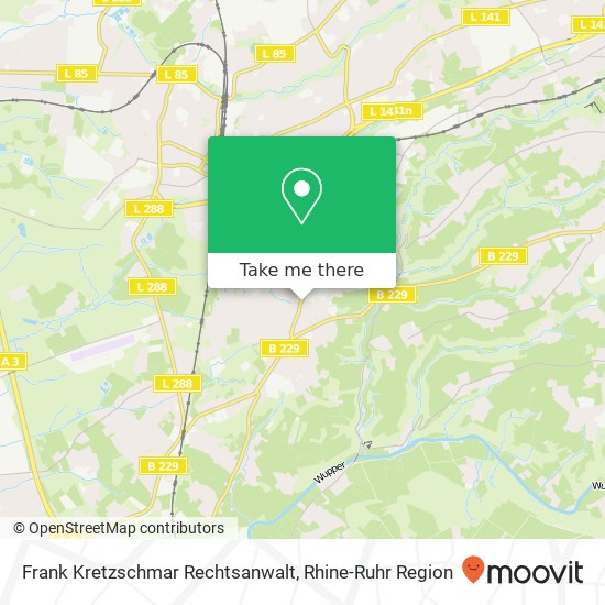 Frank Kretzschmar Rechtsanwalt map