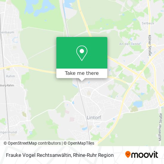 Frauke Vogel Rechtsanwältin map