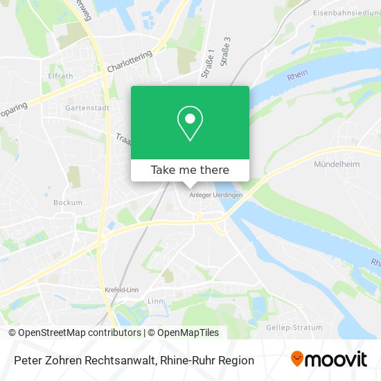 Peter Zohren Rechtsanwalt map