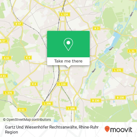 Gartz Und Wiesenhöfer Rechtsanwälte map
