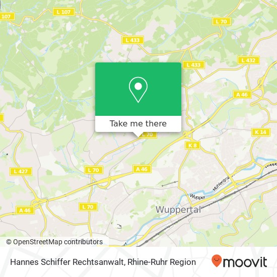 Hannes Schiffer Rechtsanwalt map