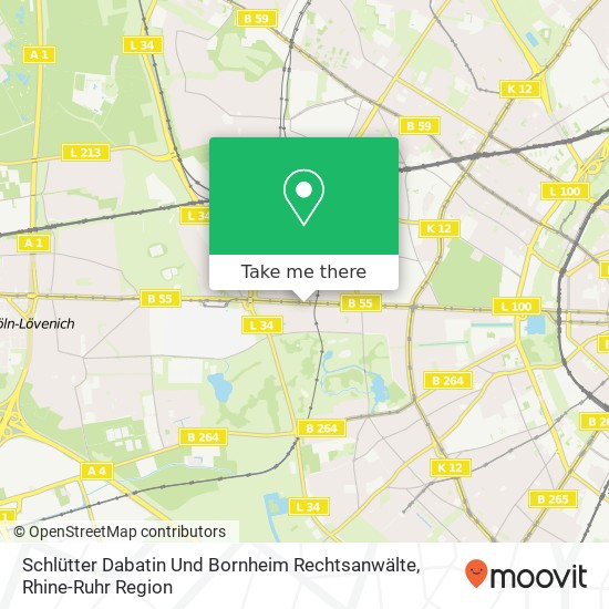 Schlütter Dabatin Und Bornheim Rechtsanwälte map