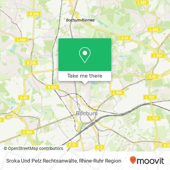 Sroka Und Pelz Rechtsanwälte map