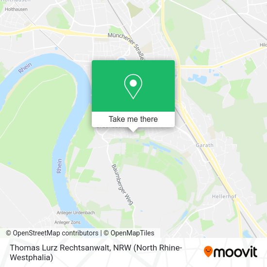 Карта Thomas Lurz Rechtsanwalt