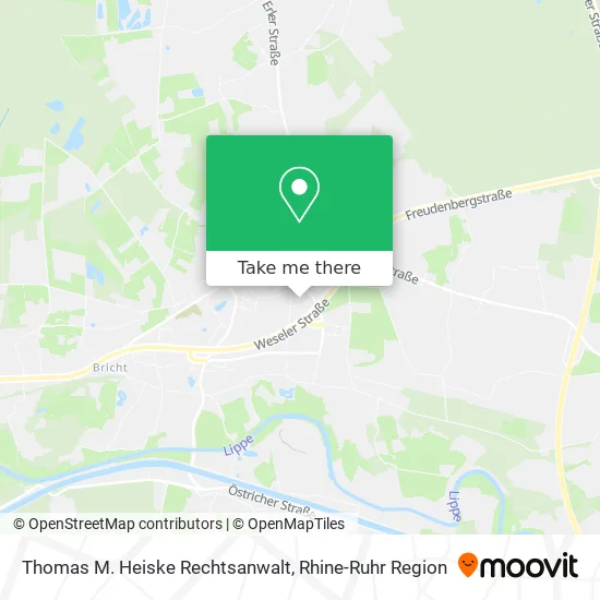 Карта Thomas M. Heiske Rechtsanwalt