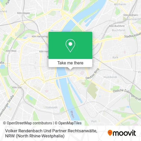 Карта Volker Rendenbach Und Partner Rechtsanwälte