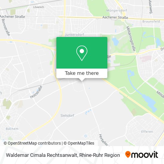 Waldemar Cimala Rechtsanwalt map