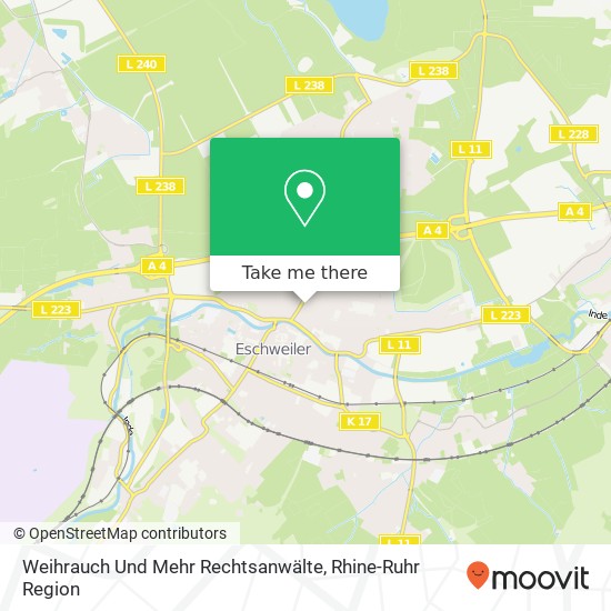 Weihrauch Und Mehr Rechtsanwälte map