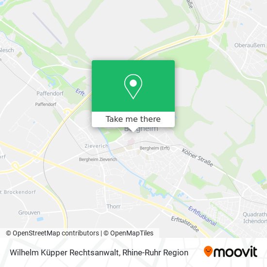 Wilhelm Küpper Rechtsanwalt map