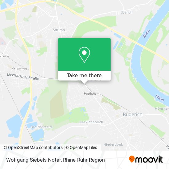 Wolfgang Siebels Notar map