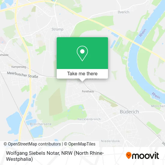 Карта Wolfgang Siebels Notar