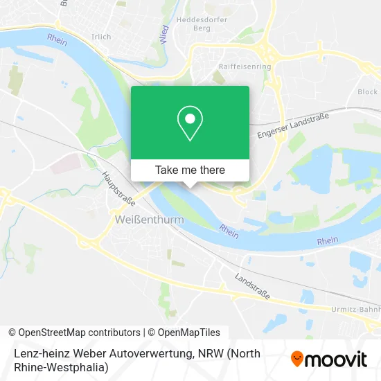 Карта Lenz-heinz Weber Autoverwertung