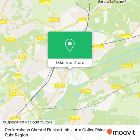 Rerformhaus Christel Flunkert Inh. Jutta Goller map