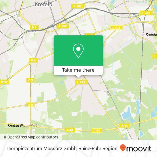 Therapiezentrum Massorz Gmbh map