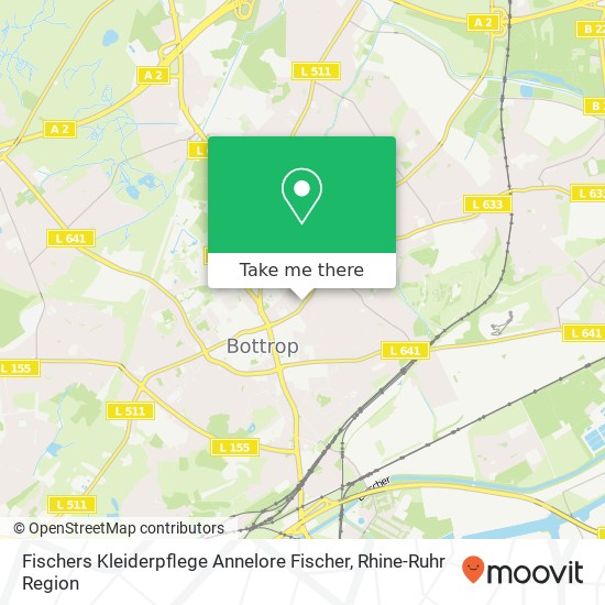 Карта Fischers Kleiderpflege Annelore Fischer