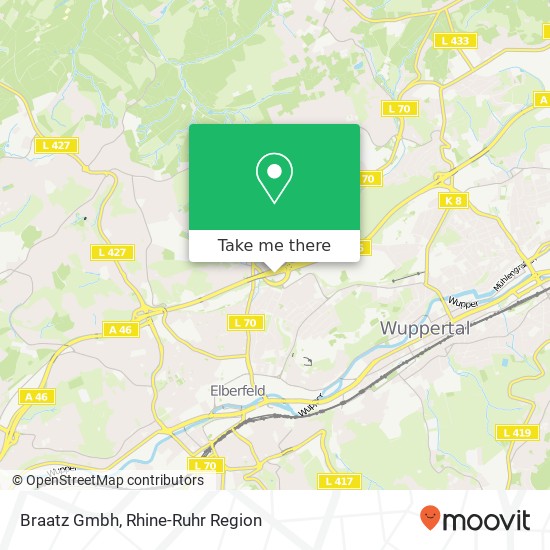 Braatz Gmbh map