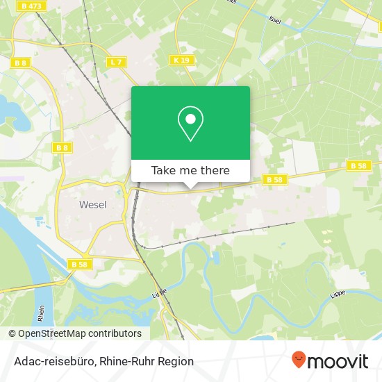 Adac-reisebüro map