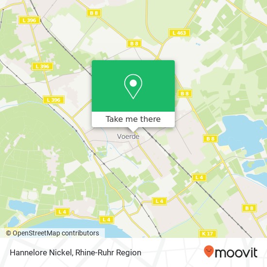 Hannelore Nickel map