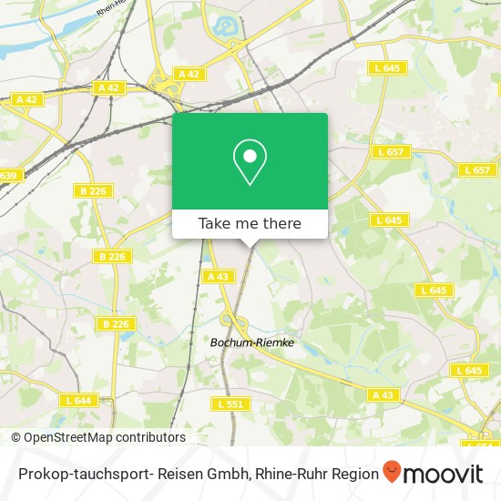 Prokop-tauchsport- Reisen Gmbh map