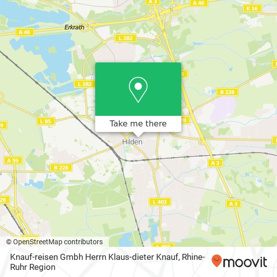 Карта Knauf-reisen Gmbh Herrn Klaus-dieter Knauf