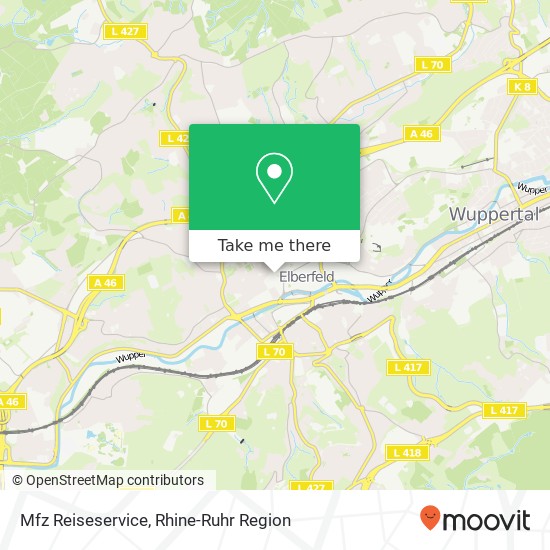 Mfz Reiseservice map