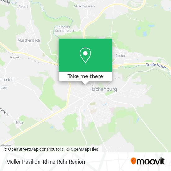 Müller Pavillon map