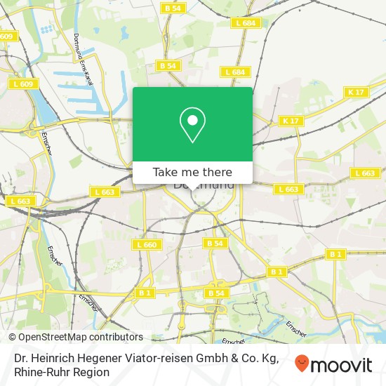 Dr. Heinrich Hegener Viator-reisen Gmbh & Co. Kg map
